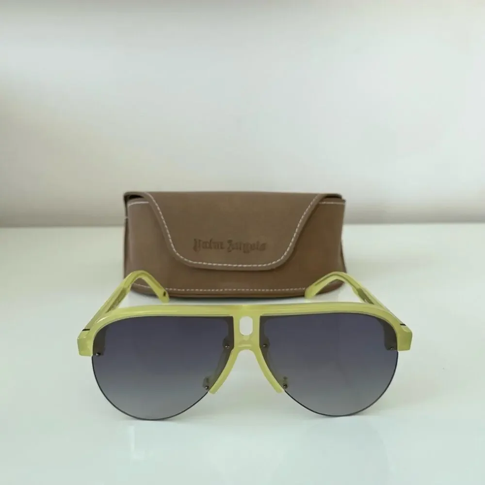 NEW!!! Palm Angels unisex aviator sunglasses PERI10B 1809 Authentic Retail 390$